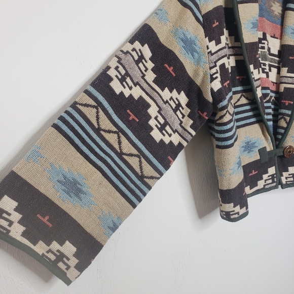 Flashback Aztec Western Jacket Size Large - Picture 5 of 11